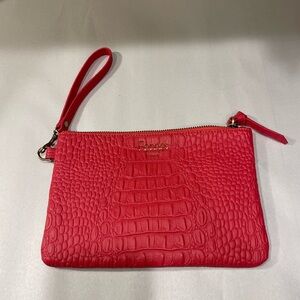 Fennel Bermuda leather pouch pink